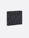 Wallet Black  Oblique Jacquard - DIOR - BALAAN 2