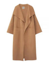 Signature Wool Cashmere Single Coat Camel - TOTEME - BALAAN 2