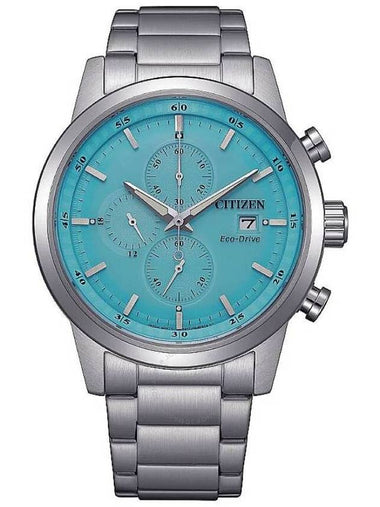 Citizen Chronograph Eco-Drive Blue Dial Men's Watch CA0748-80L - CITIZEN - BALAAN 1