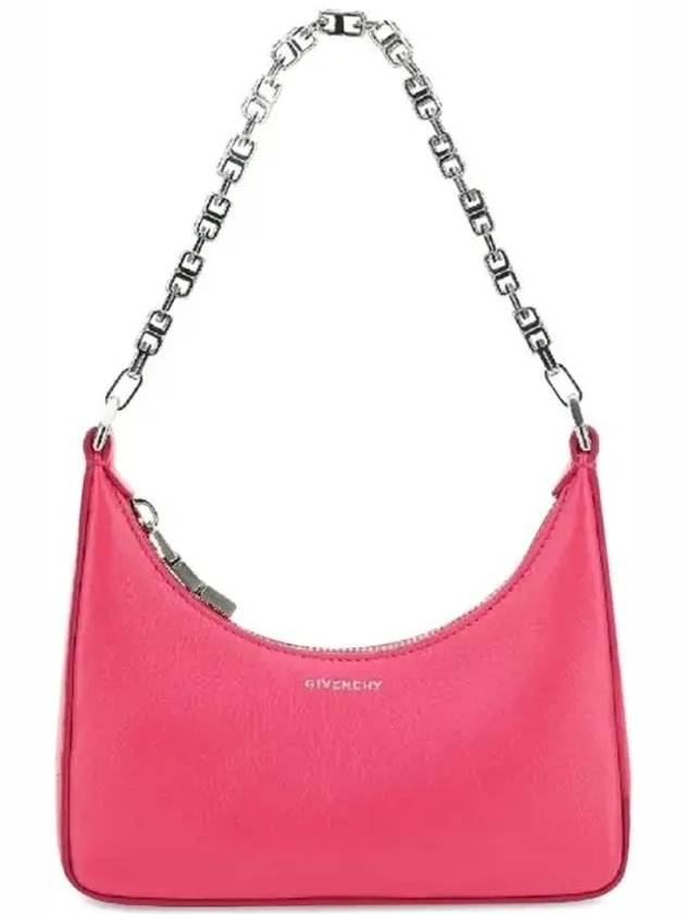 Moon Cut-out Chain Small Shoulder Bag Pink - GIVENCHY - BALAAN 2