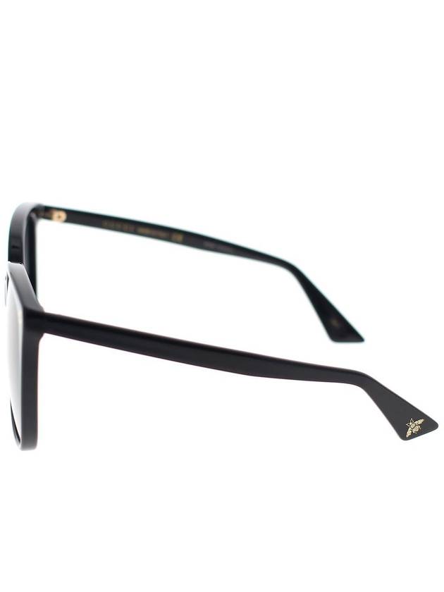 Eyewear Logo Big Square Sunglasses Black - GUCCI - BALAAN 4