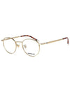 Eyewear Round Titanium Glasses Gold - MONTBLANC - BALAAN 2