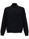 Bio Raso Light Cover Bomber Jacket Navy - STONE ISLAND - BALAAN 2