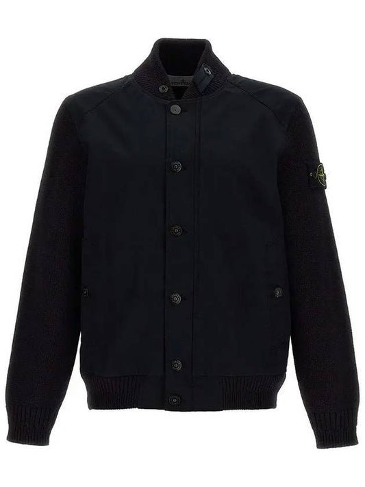 Bio Raso Light Cover Bomber Jacket Navy - STONE ISLAND - BALAAN 2