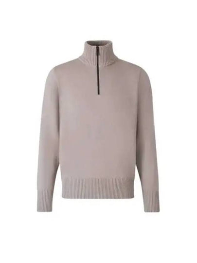 Rosseau 1/4 Zip Knit Top Grey - CANADA GOOSE - BALAAN 2