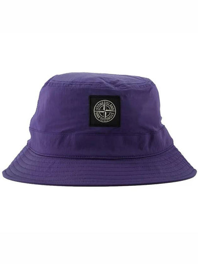 Econyl Regenerated Nylon Bucket Hat Purple - STONE ISLAND - BALAAN 2