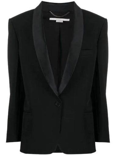 shawl lapel single-breasted blazer 6500263AU701 - STELLA MCCARTNEY - BALAAN 1