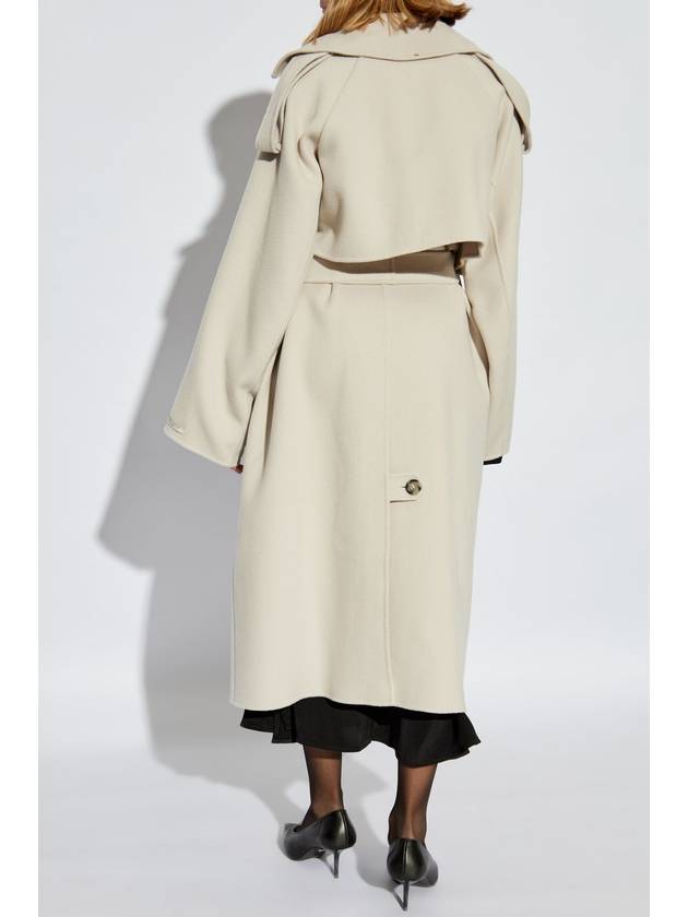 Sportmax Coat Fiore, Women's, Grey - MAX MARA SPORTMAX - BALAAN 4