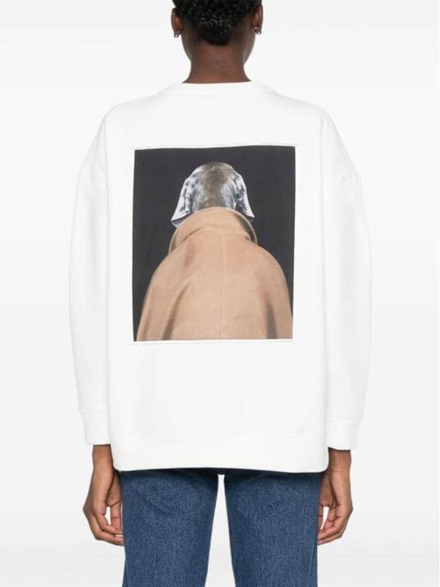 Bacco Sweatshirt White - MAX MARA - BALAAN 3