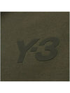 Y3 Logo Classic Loose Fit Sweatshirt Khaki - YOHJI YAMAMOTO - BALAAN 3