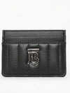 Lola Quilted Card Wallet Black - BURBERRY - BALAAN 4