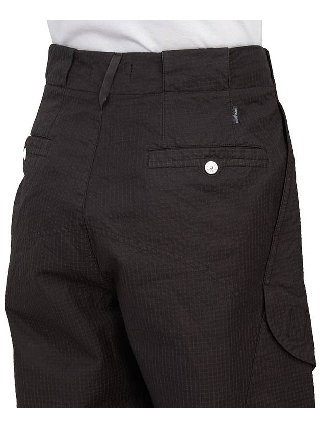 Shadow Project Cotton Nylon Cargo Straight Pants Black - STONE ISLAND - BALAAN 11