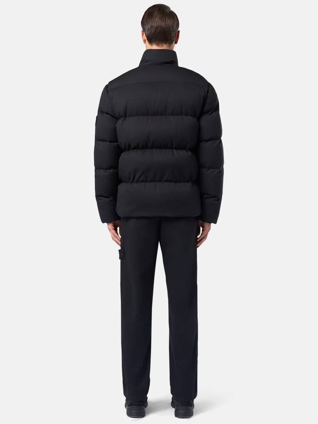 453F3 Ghost Padding Down Jacket Black - STONE ISLAND - BALAAN 8