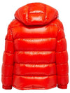 MAIRE logo hooded padded jacket red 1A001 42 68950 365 - MONCLER - BALAAN 3