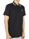 Glen Regular Fit PK Shirt Black - J.LINDEBERG - BALAAN 6