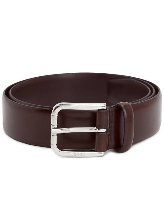 Men's Leather Belt Brown - HUGO BOSS - 2