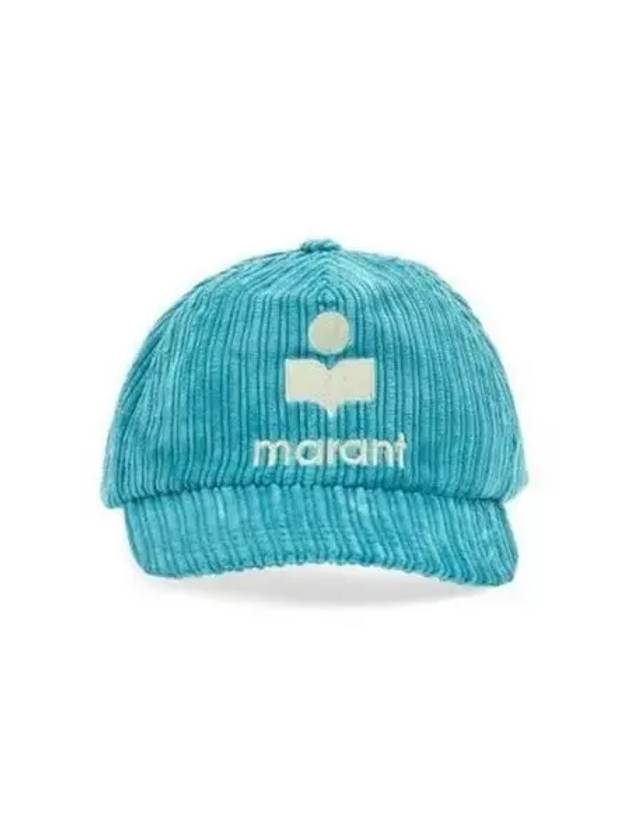 Tyron Corduroy Ball Cap Sky Blue - ISABEL MARANT - BALAAN 2