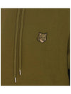 Bold Fox Head Patch Comfort Hoodie Green - MAISON KITSUNE - BALAAN 5