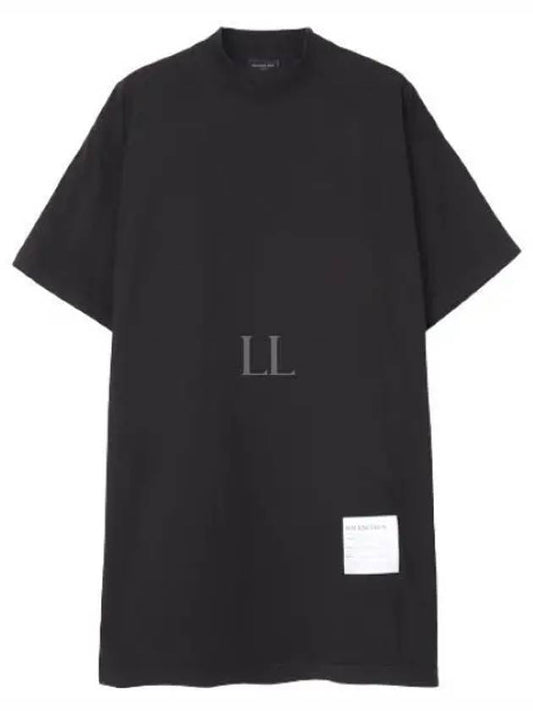 Short Sleeve T-Shirt 739028TPVN4 1270 Black - BALENCIAGA - BALAAN 2