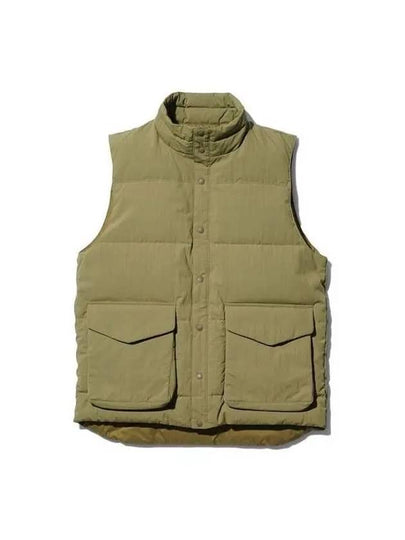 Recycled Down Vest Recycled Down Vest Olive JK 23AU120OL 270470 - SNOW PEAK - BALAAN 1