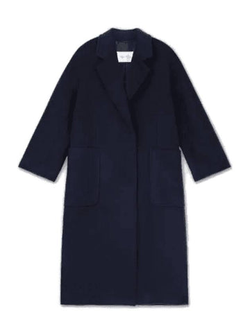 Locri Single Coat Navy - MAX MARA - BALAAN 1