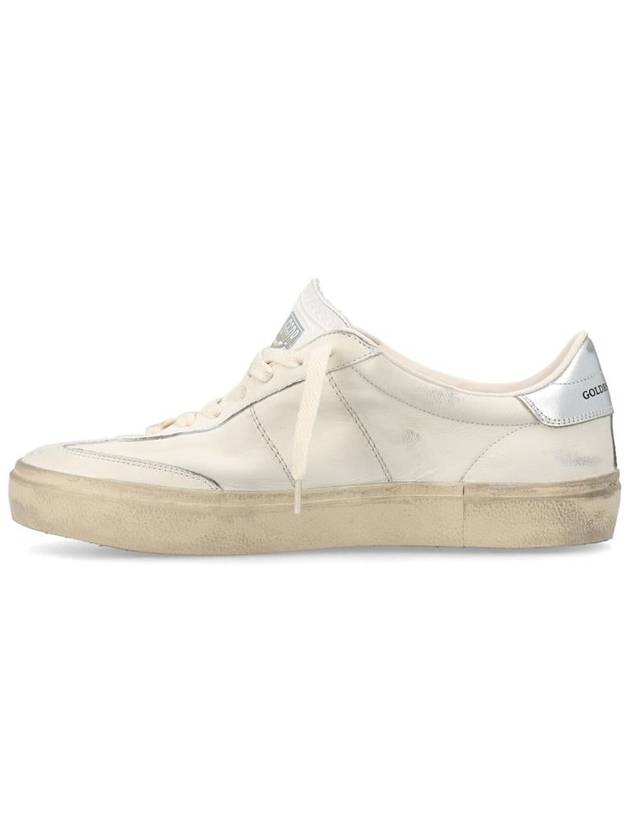 Soul Star Low Top Sneakers Silver White - GOLDEN GOOSE - BALAAN 4