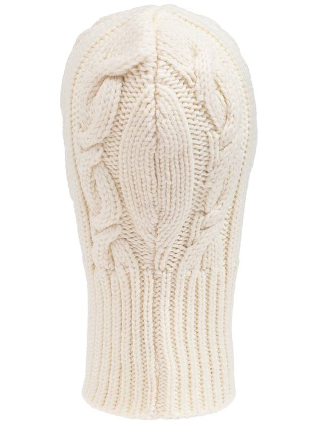 Wool Balaclava White - MONCLER - BALAAN 4