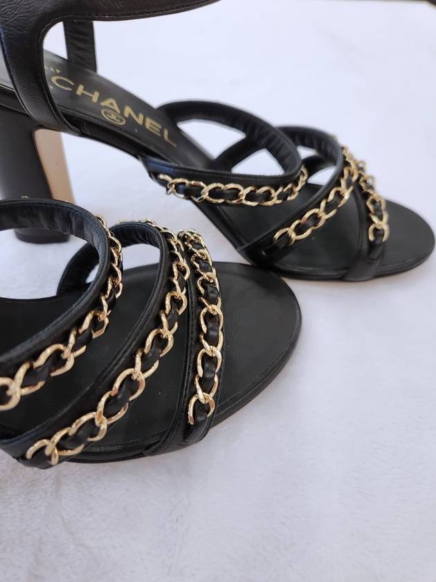 Women s CC Chain Strap Sandals G32883 Condition A - CHANEL - BALAAN 13