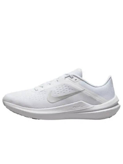 Air Winflo 10 Low Top Sneakers Metallic Silver White - NIKE - BALAAN 2