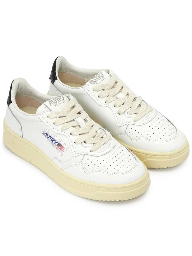 Medalist Goatskin Low Top Sneakers White - AUTRY - BALAAN 4