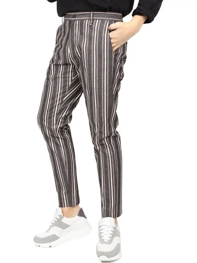 IKALOOK ANTONYMORATO Italy Striped Casual Pants - IKALOOOK - BALAAN 1