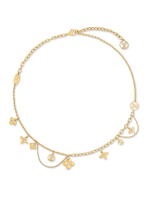 Blooming Supple Necklace Gold - LOUIS VUITTON - BALAAN 1