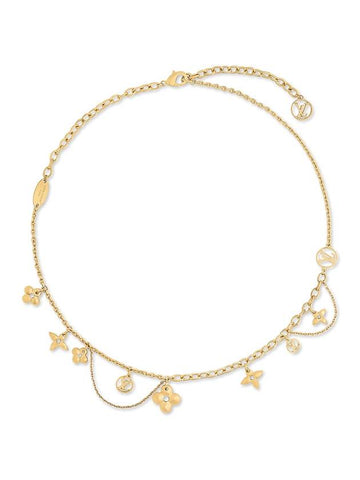 Blooming Supple Necklace Gold - LOUIS VUITTON - BALAAN 1