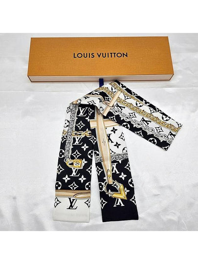 Monogram Confidential Scarf Black - LOUIS VUITTON - BALAAN 2