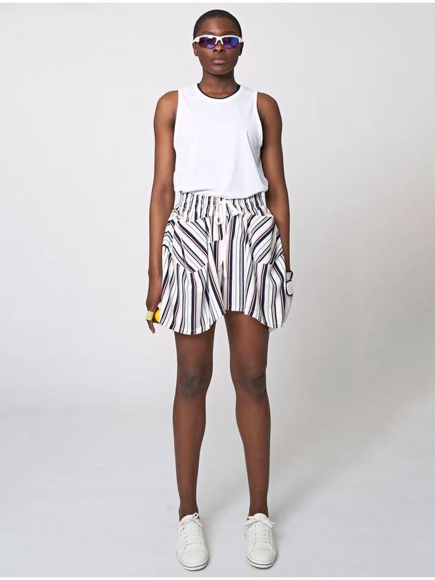 Multi-Stripe G Shorts Offwhite - ATHPLATFORM - BALAAN 3