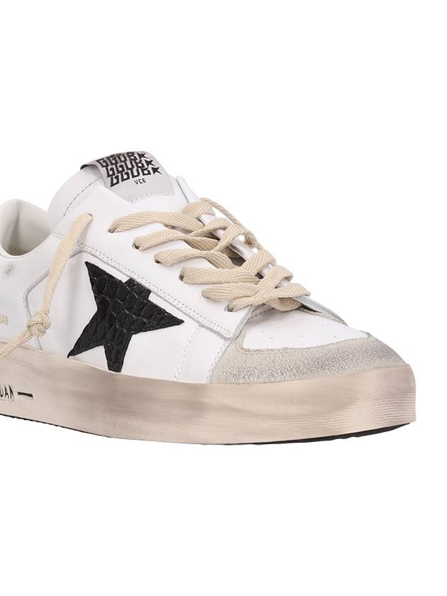 Stardan Leather Low Top Sneakers White - GOLDEN GOOSE - BALAAN 6