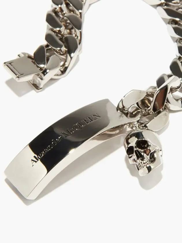 Identity Chain Bracelet Silver - ALEXANDER MCQUEEN - BALAAN 4