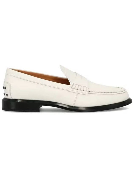 Penny Calf Leather Loafers White - TOD'S - BALAAN 2