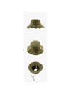 Le Bob Artichaut Cotton Bucket Hat Khaki - JACQUEMUS - BALAAN 6