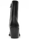 silver toe ankle middle boots heel - ALEXANDER MCQUEEN - BALAAN.