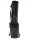 silver toe ankle middle boots heel - ALEXANDER MCQUEEN - BALAAN 6