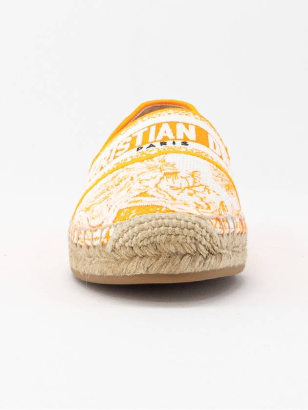 Women's Granville Espadrilles Orange - DIOR - BALAAN 4