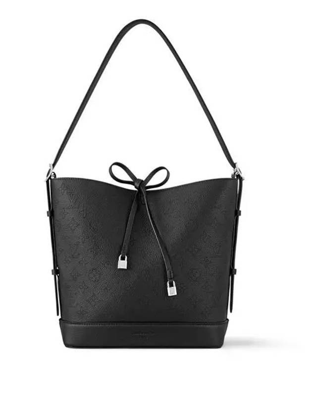 Flore Mahina Tote Bag Black - LOUIS VUITTON - BALAAN 1