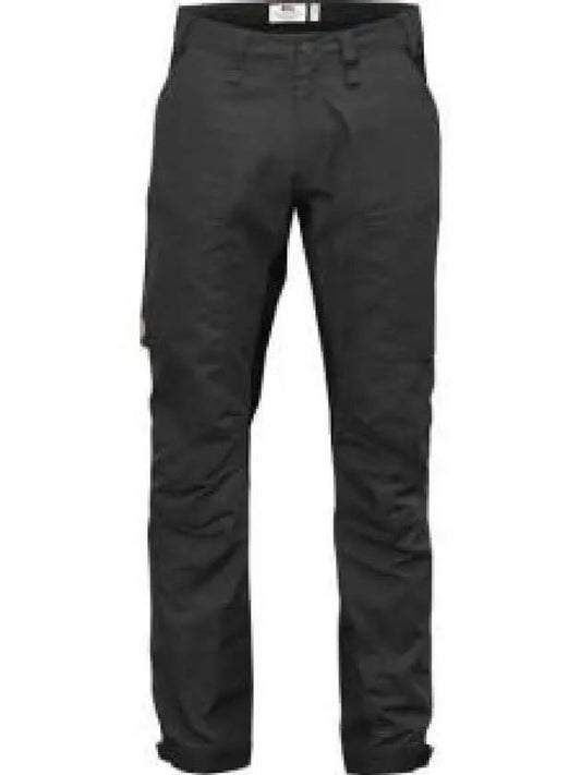 Men's Abisko Lite Trekking Straight Pants Dark Grey - FJALL RAVEN - BALAAN 2