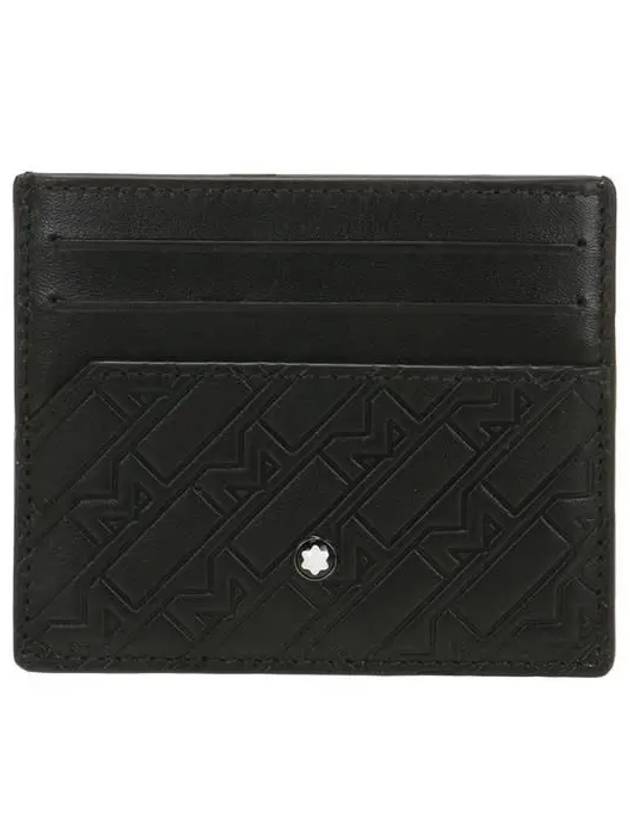 Men's Logo Card Wallet Black - MONTBLANC - BALAAN 2