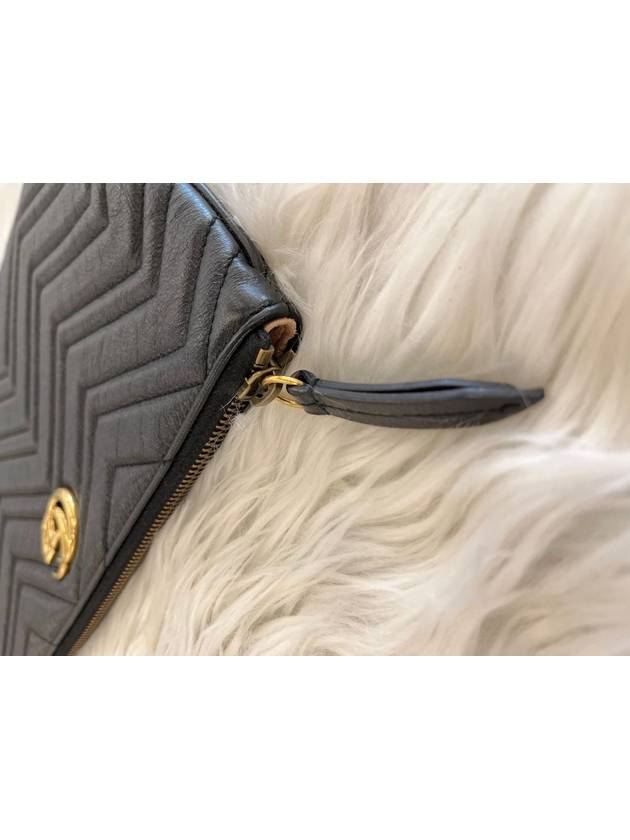 Women s GG Marmont Clutch Black Condition A - GUCCI - BALAAN 7