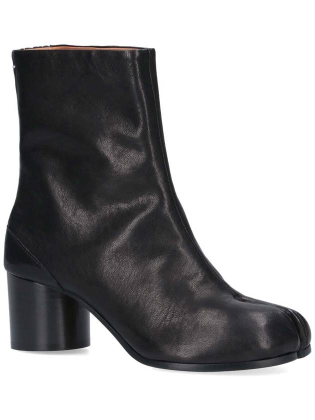 Tabi Lambskin Ankle Middle Boots Black - MAISON MARGIELA - BALAAN 3