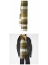 Check Mohair Muffler Green - ACNE STUDIOS - BALAAN 5