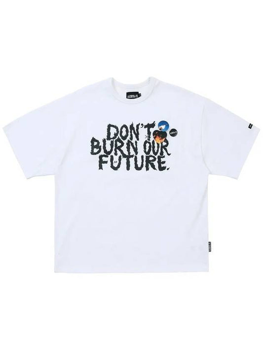 DBOF logo short sleeve t-shirt white - AJOBYAJO - BALAAN 1