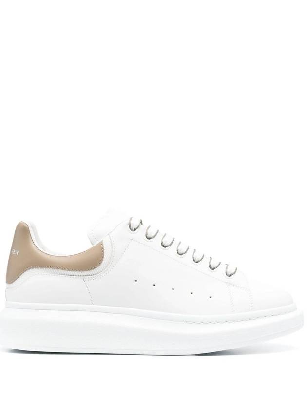 Oversized Low-Top Sneakers Mud White - ALEXANDER MCQUEEN - BALAAN 2